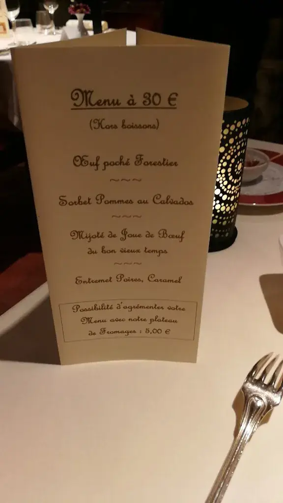 Menu_L'Etape Louis XIII_Mesnil-en-Ouche_imagen_1