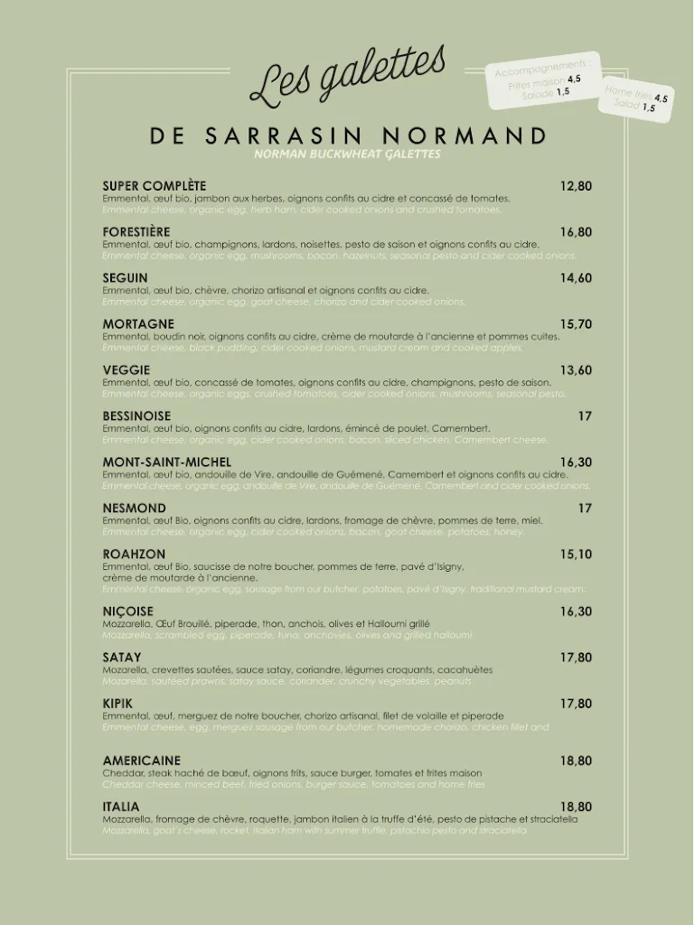 Menu_Le Moulin de la Galette_Bayeux_image_2