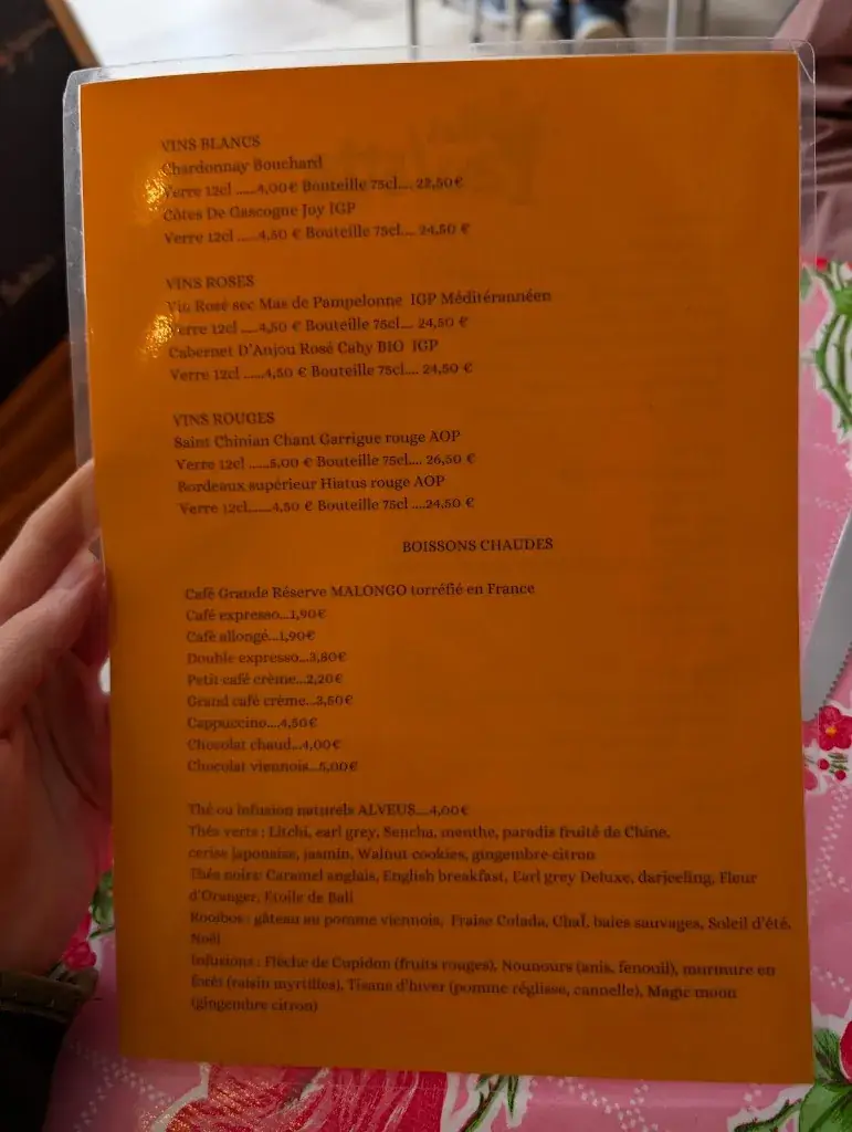 Menu_Chez Paulette_Bayeux_image_2