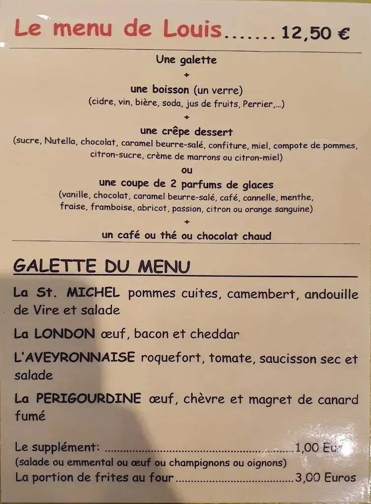 Menu_Au Louis d’Or_Bayeux_image_4