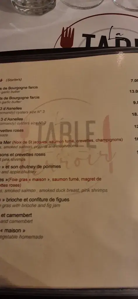 Menu_La Table du Terroir_Bayeux_image_1