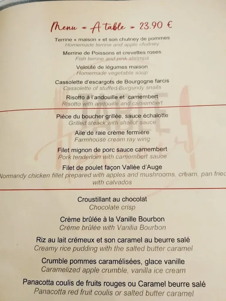 Menu_La Table du Terroir_Bayeux_image_2