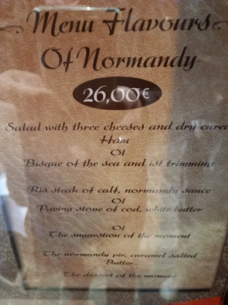 Menü_La Maison B_Bayeux_Bild_3