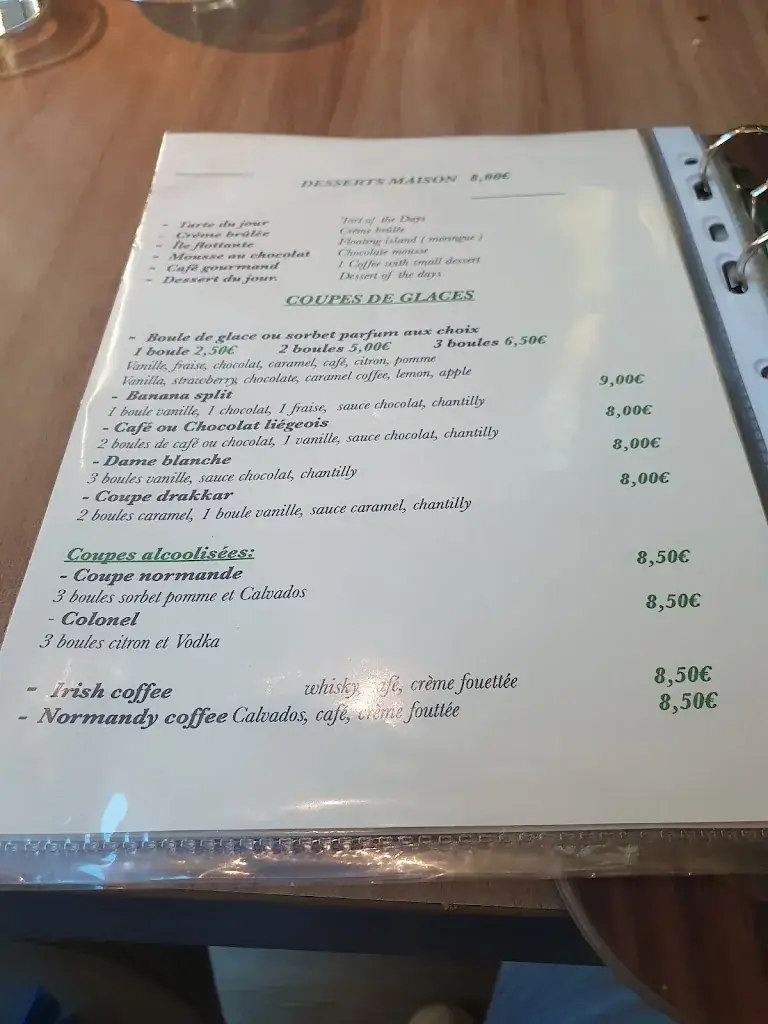 Menu_Le Drakkar_Bayeux_image_2