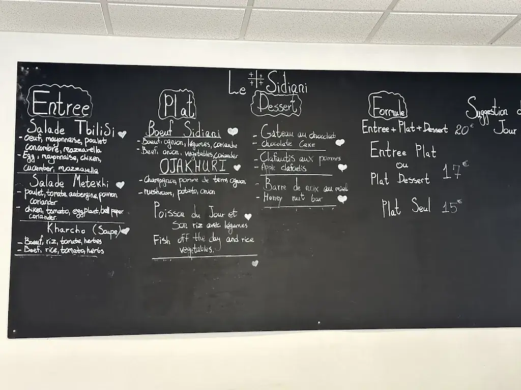 Menu_Le Sidiani_Bayeux_image_4