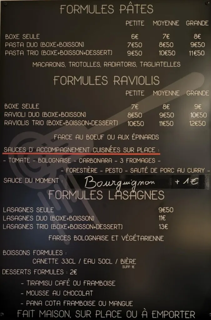 Menu_La Mentonnaise_Côte-Saint-André_image_1