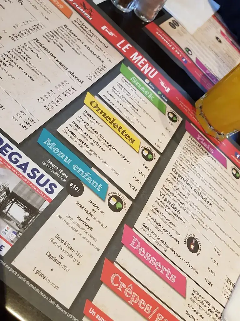 Menu_Café Gondrée_Bénouville_image_4