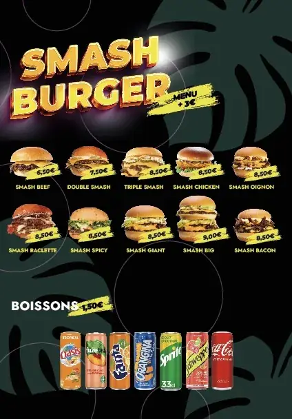 Menu_FLORIDE SNACK - Restaurant Moult, Burger, Pizza, Restaurant ouvrier Bellengreville - Argences_Bellengreville_image_3