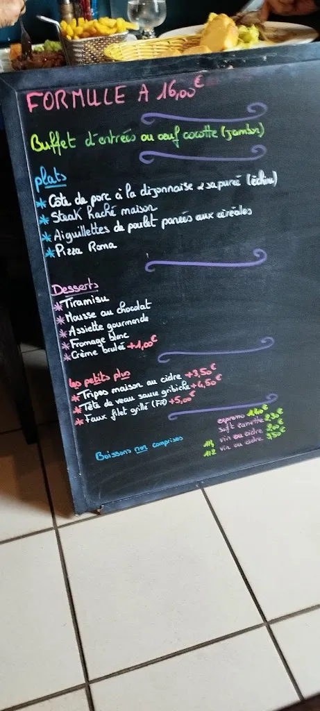 Menu_Le Caen Paris_Vimont_image_2