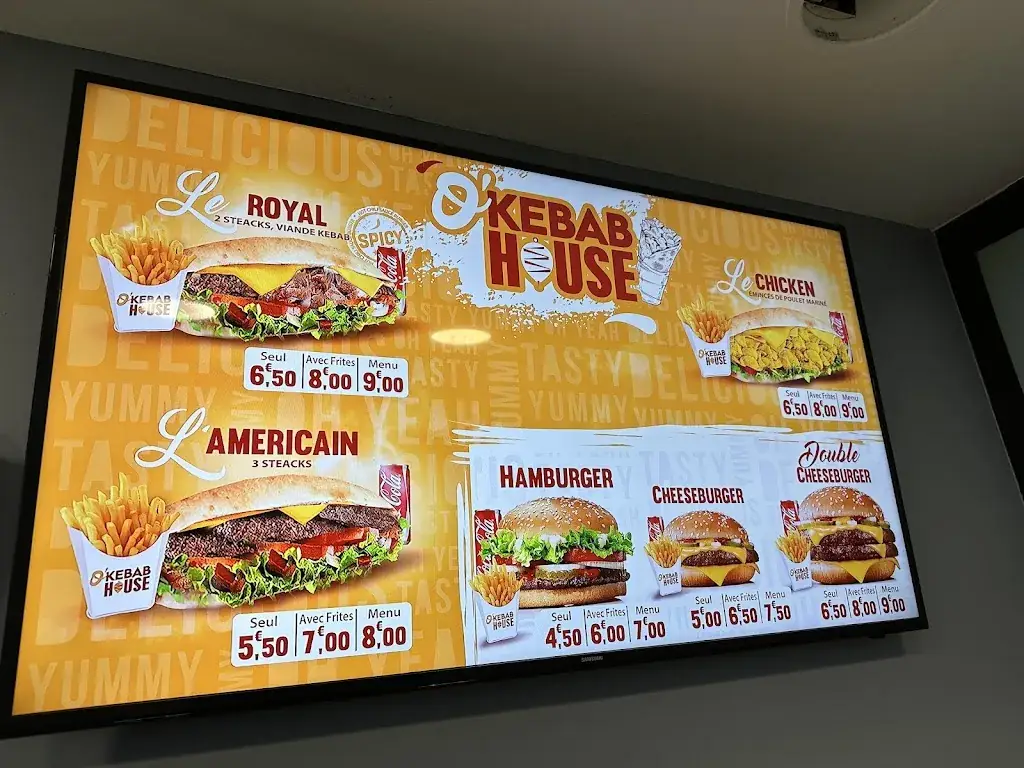 Menu_Ô Kebab House._Bellengreville_image_3
