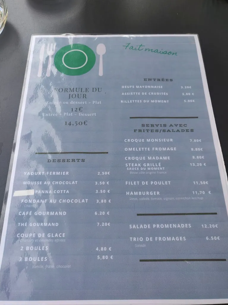 Menu_Bar des Promenades_Bellême_image_1