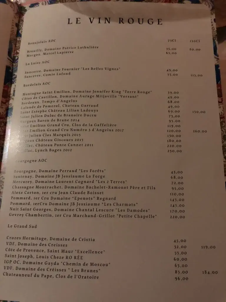 Menu_Au Père Tranquille_Bernières-sur-Mer_immagine_1