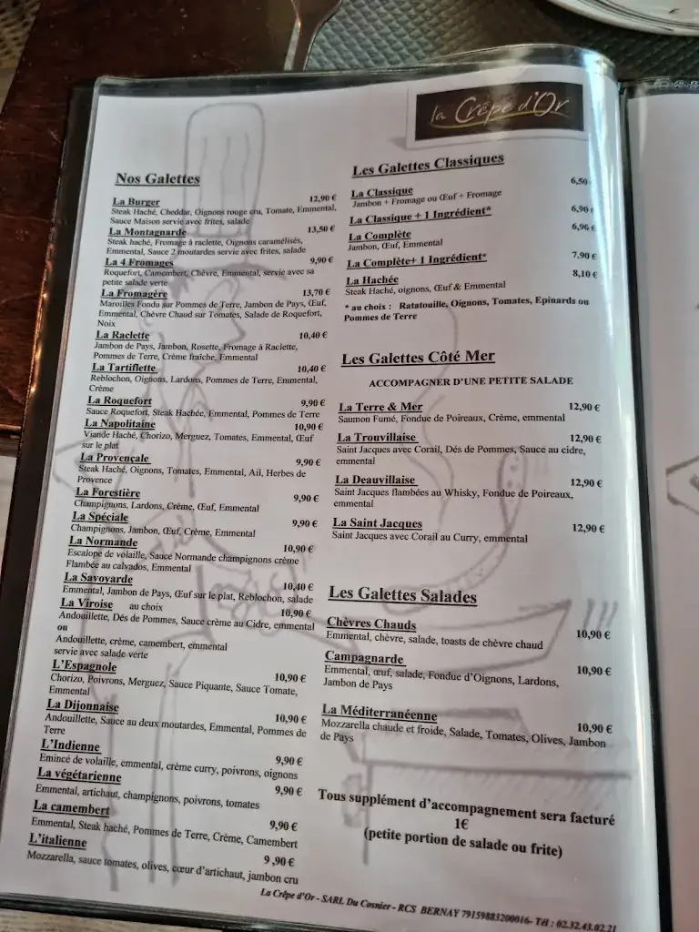 Menu_La Crêpe d'Or_Bernay_image_1