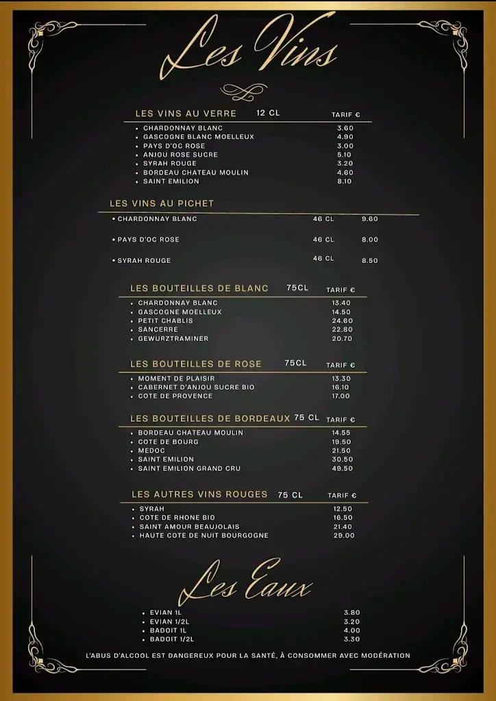 Menu_Le restaurant de la charentonne_Bernay_image_4