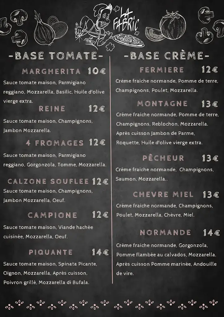 Menu_La fabric pizzeria_Bernay_immagine_1