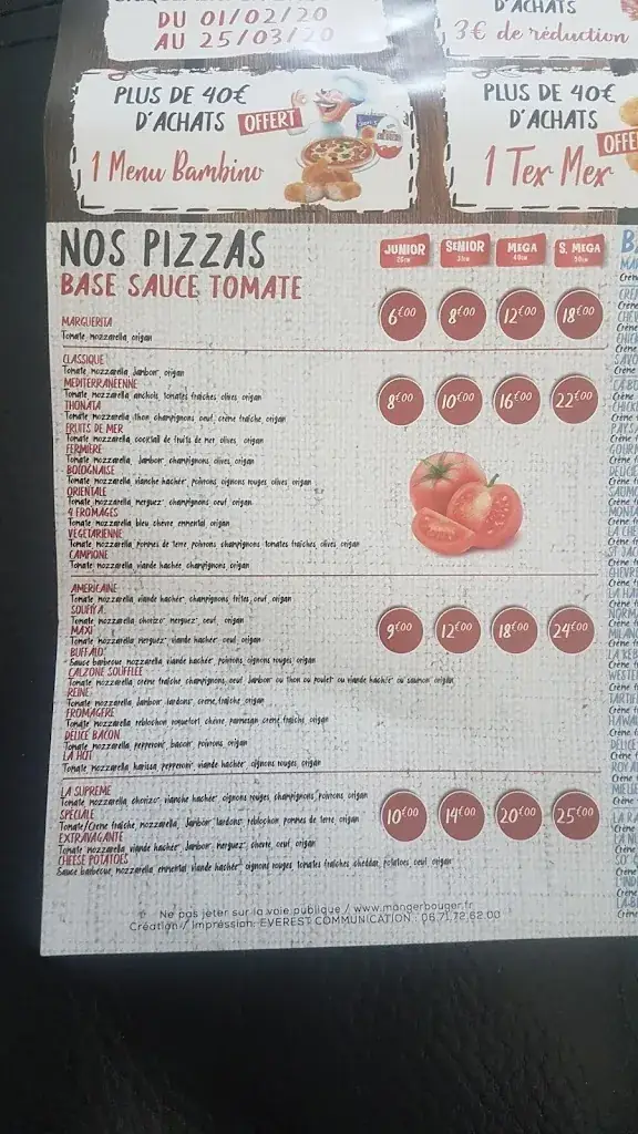 Menu_Délices Pizza_Bernay_imagen_3