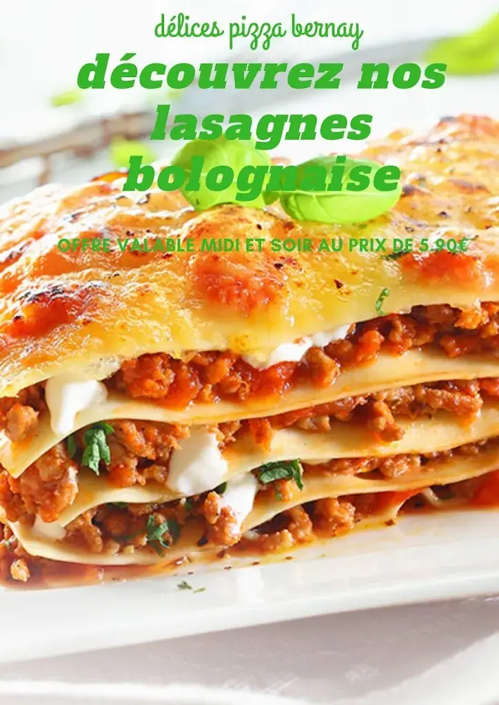 Menu_Délices Pizza_Bernay_imagen_5