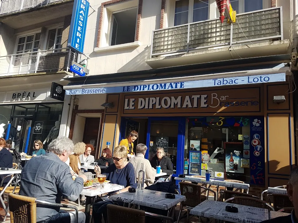 Le Diplomate restaurant in Lisieux