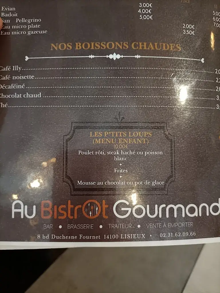 Menu_Au Bistrot Gourmand_Lisieux_image_4