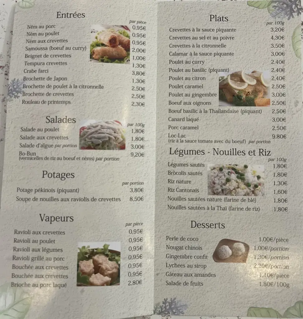 Menu_Délices d'Asie_Lisieux_image_1