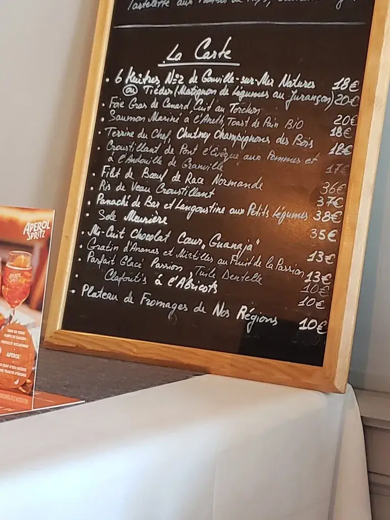 Menu_L'Auberge du Cochon d'Or_Beuzeville_image_1