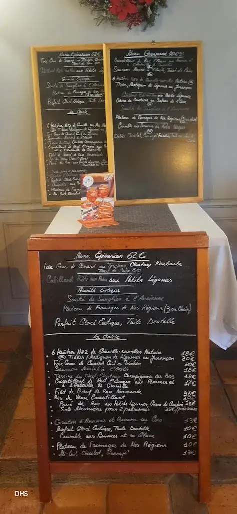 Menu_L'Auberge du Cochon d'Or_Beuzeville_image_2