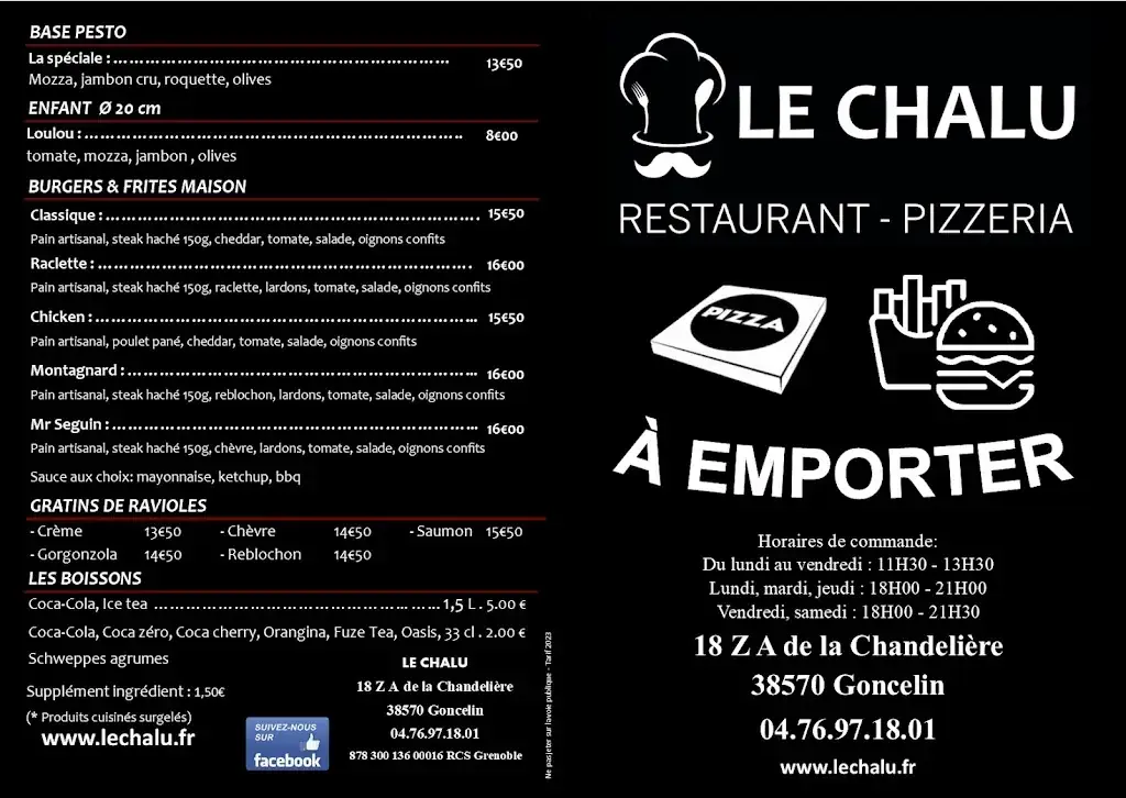 Menu_LE CHALU_Goncelin_image_2