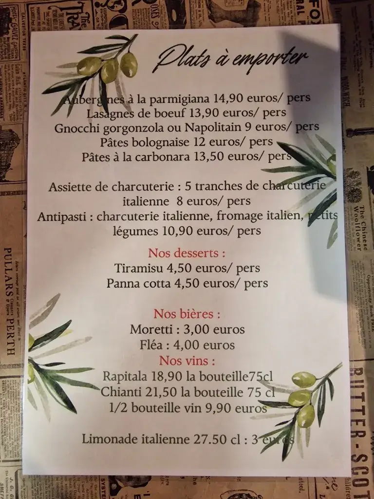 Menu_Stella & Ciccio BEUZEVILLE_Beuzeville_image_1