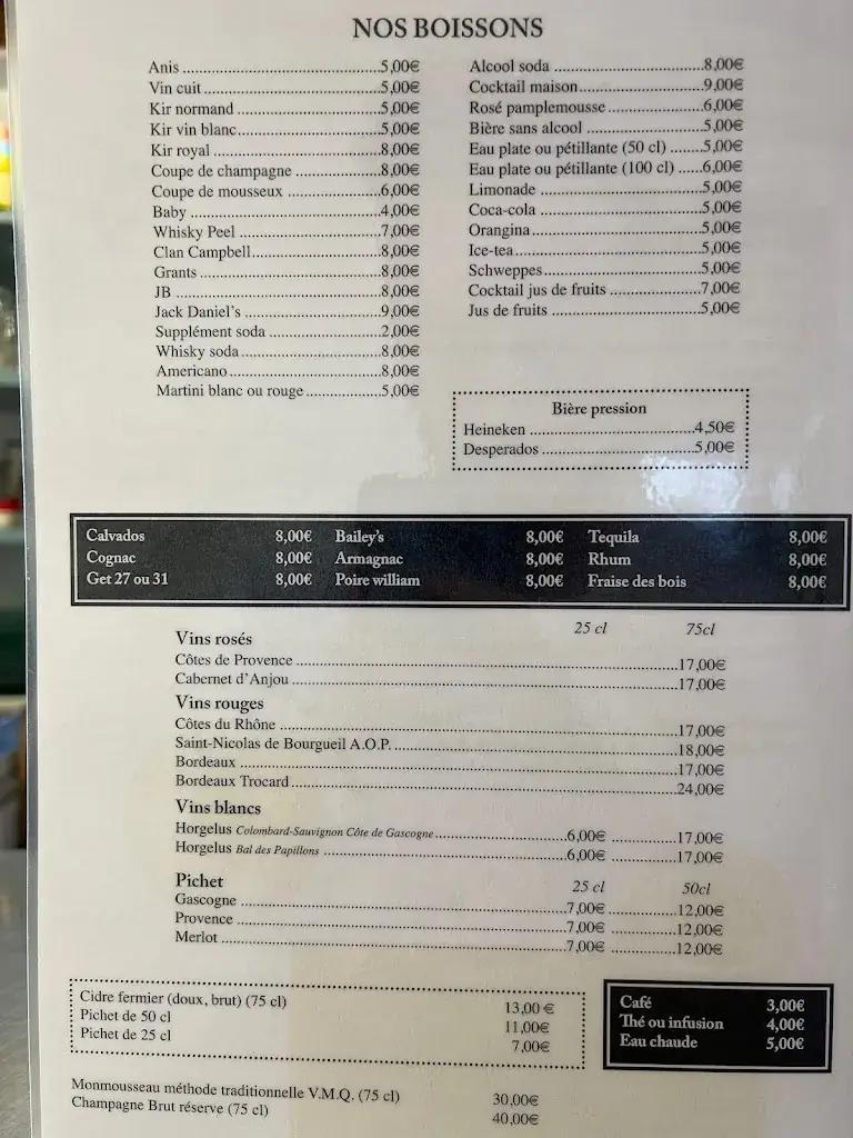 Menü_La Cabane_Genneville_Bild_1