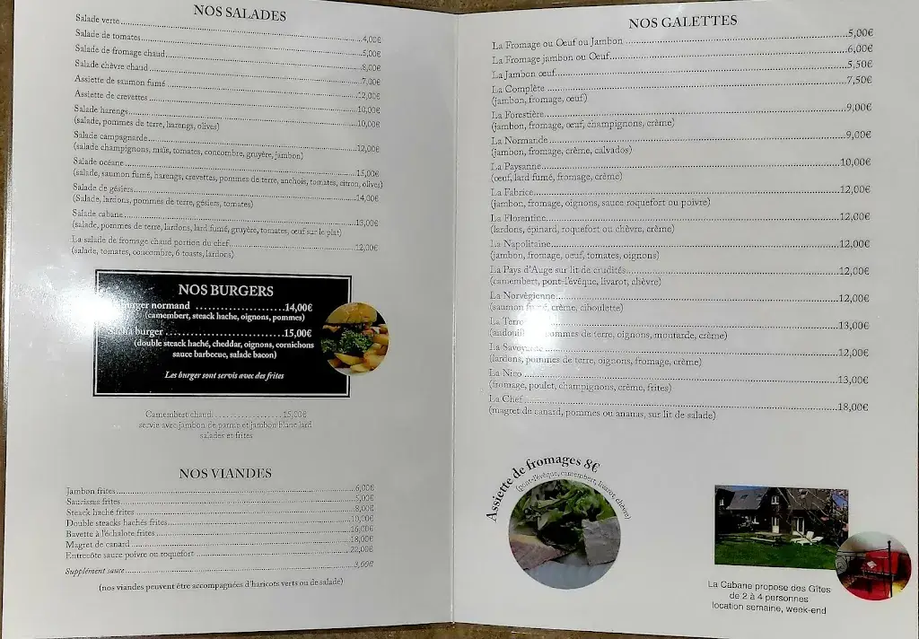 Menü_La Cabane_Genneville_Bild_2