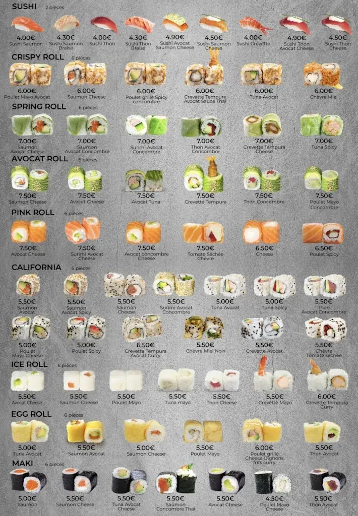 Menu_Ninja sushi_Beuzeville_image_3