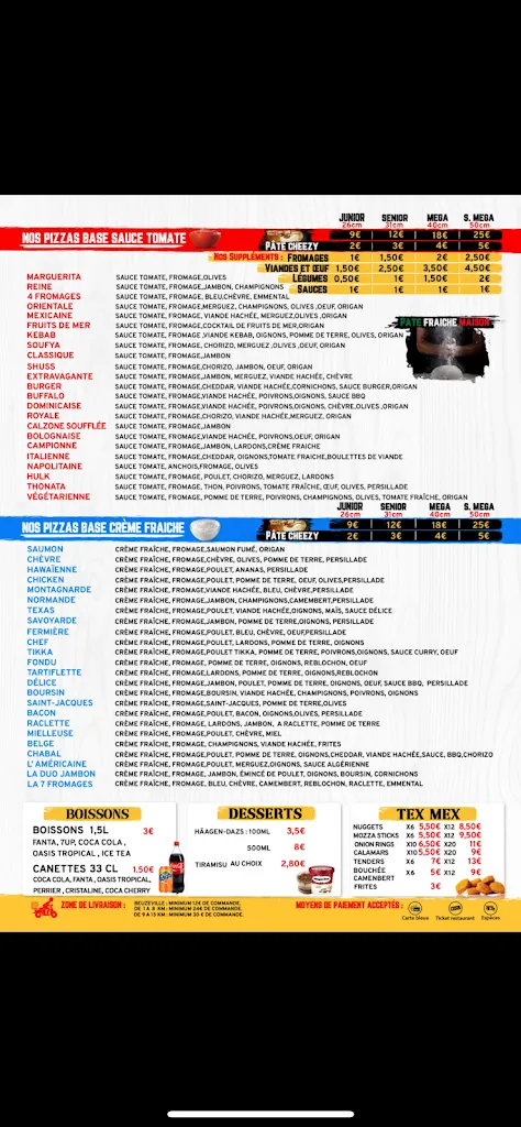 Menu_Pizza Délice_Beuzeville_image_3