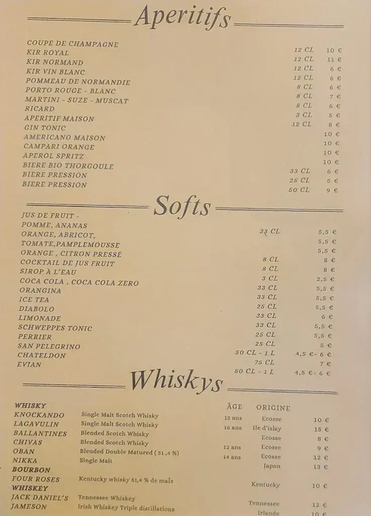 Menu_Restaurant L'escale_Honfleur_image_2