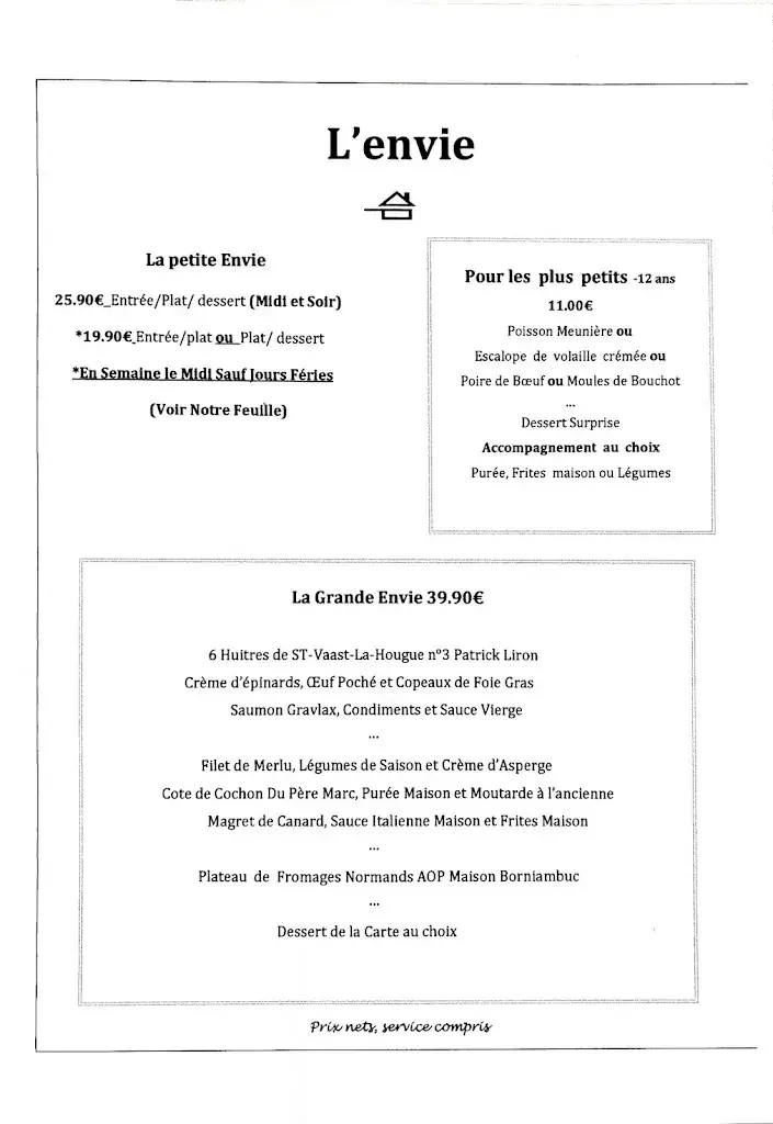 Menu_L Envie_Honfleur_imagen_3