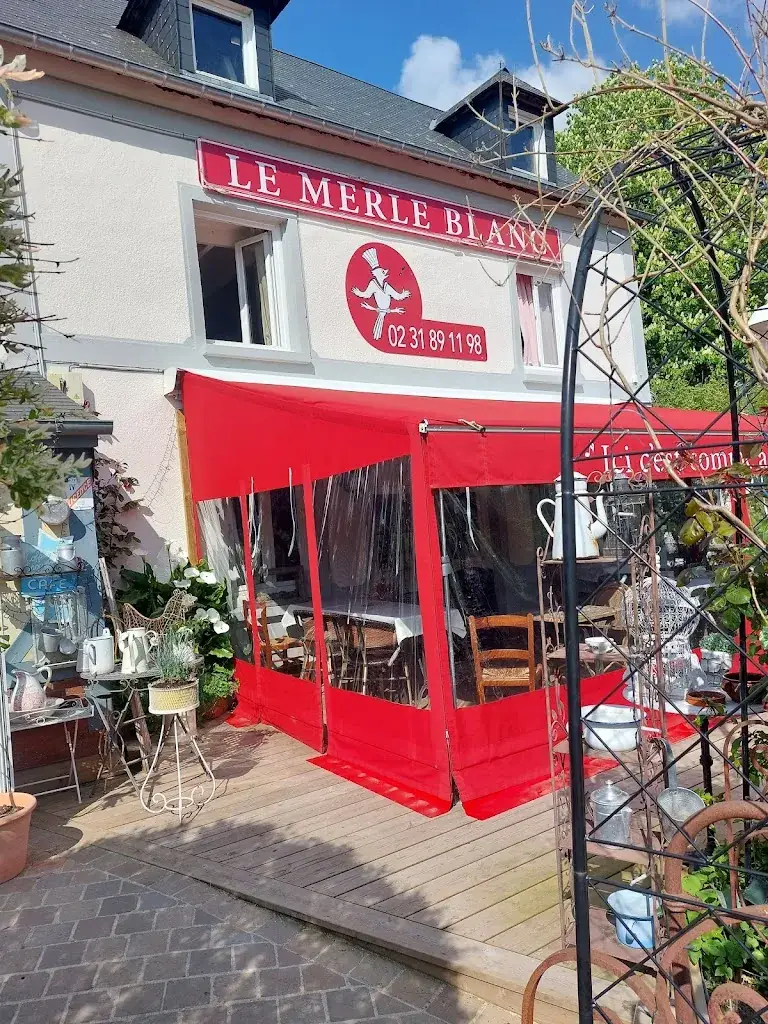 Le Merle Blanc Restaurant in Gonneville-sur-Honfleur