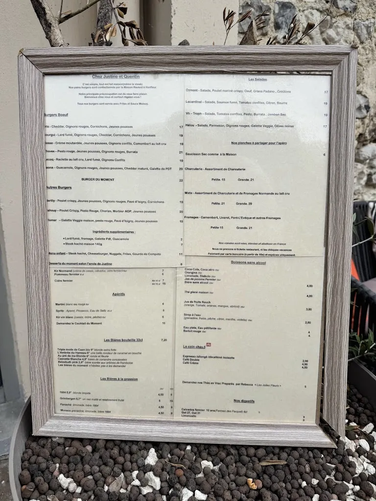 Menu_Chez Justine et Quentin_Honfleur_image_1