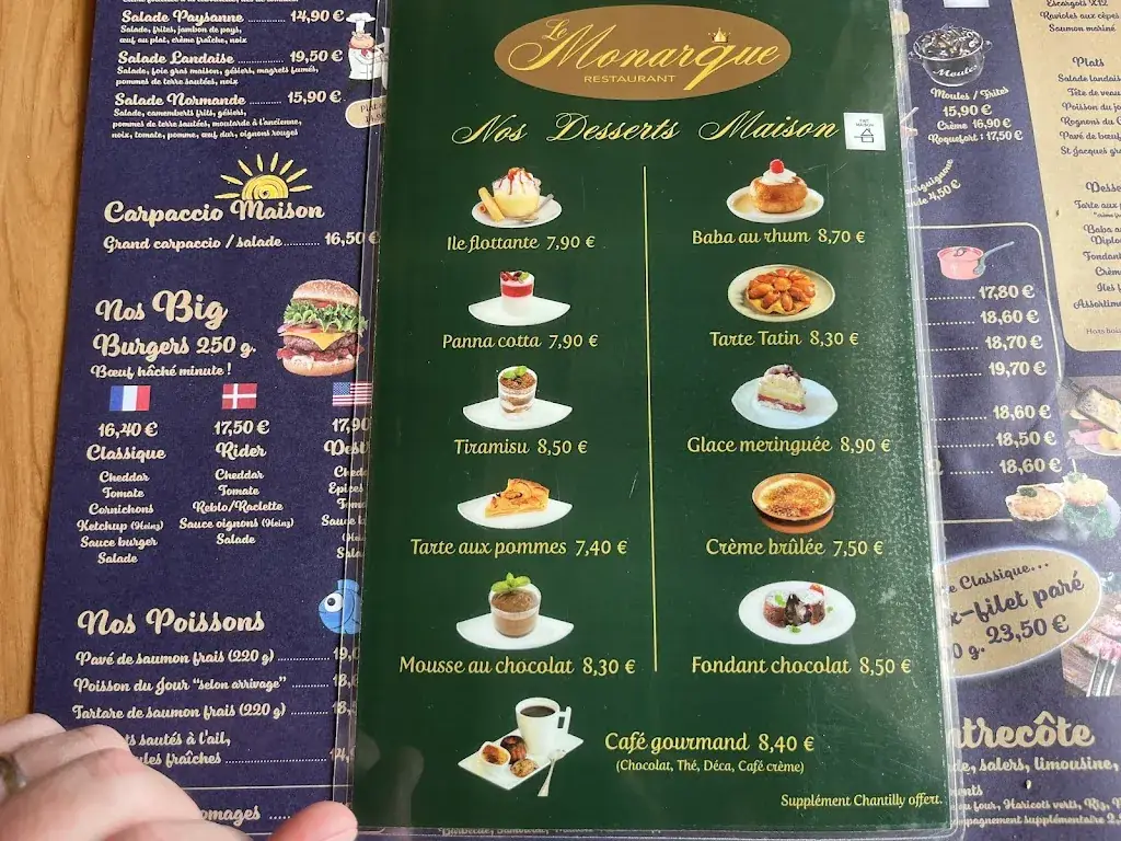 Menu_le monarque_Gisors_image_2