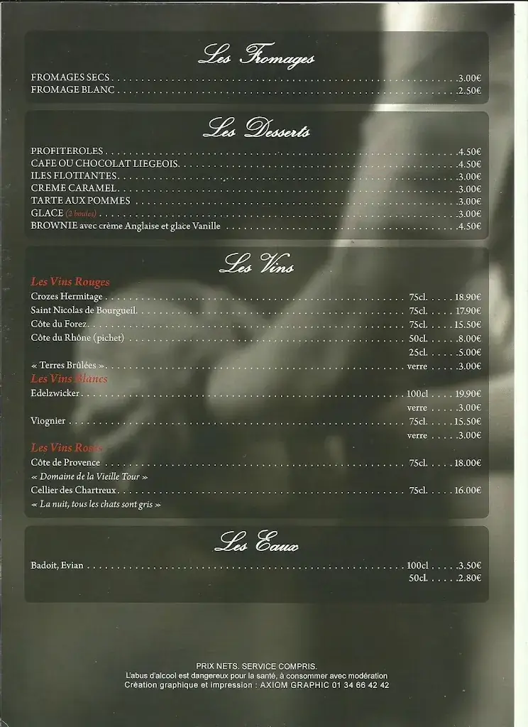Menu_Brasserie Le Flaubert, Kayabalian Michaël_Firminy_image_1