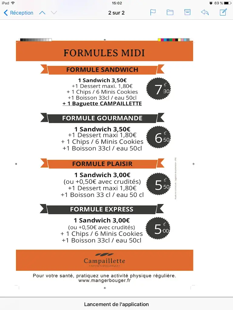 Menu_A & M Bakery 'Maison vilain et fils depuis 1989' boulangerie spécialisée en formation jeunes apprentis_Bihorel_image_1