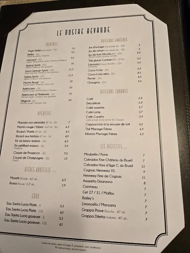 Menu_Villa Léonard_Bois-Guillaume_image_4