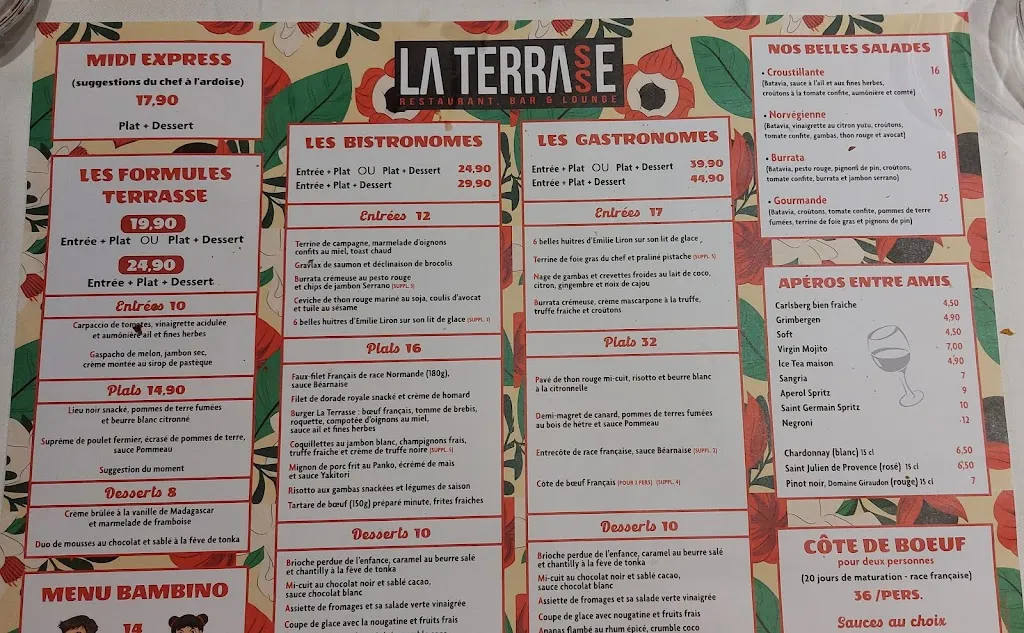 Menu_La Terrasse_Rouen_immagine_2