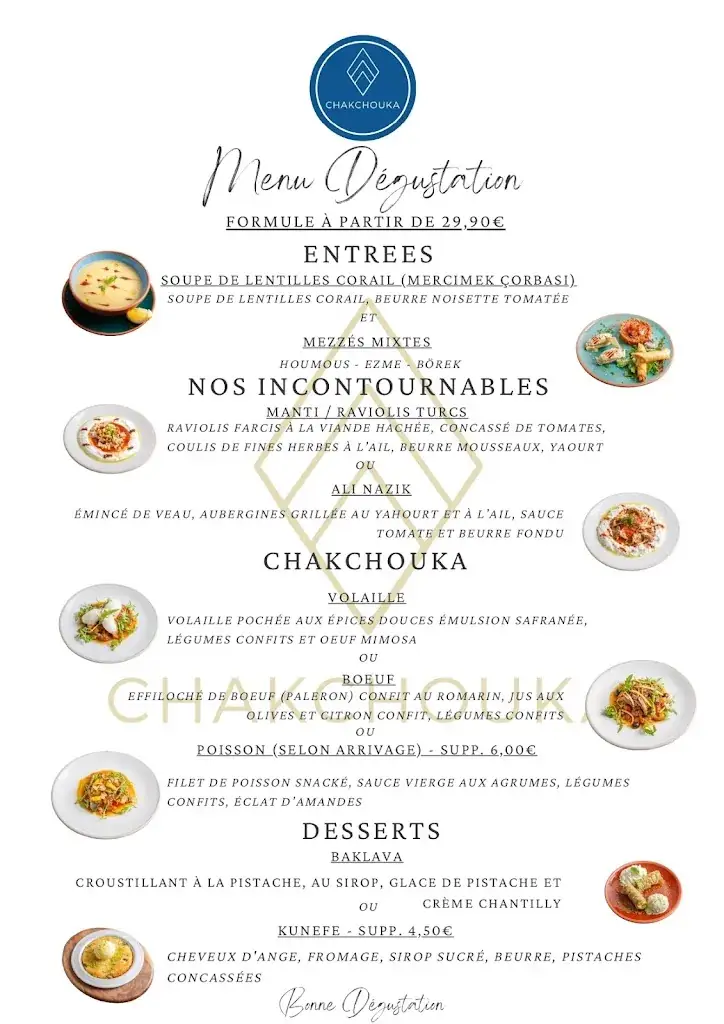 Menu_Restaurant Chakchouka_Rouen_image_1