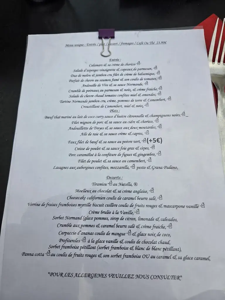 Menu_La Petite Bouffe_Rouen_image_1