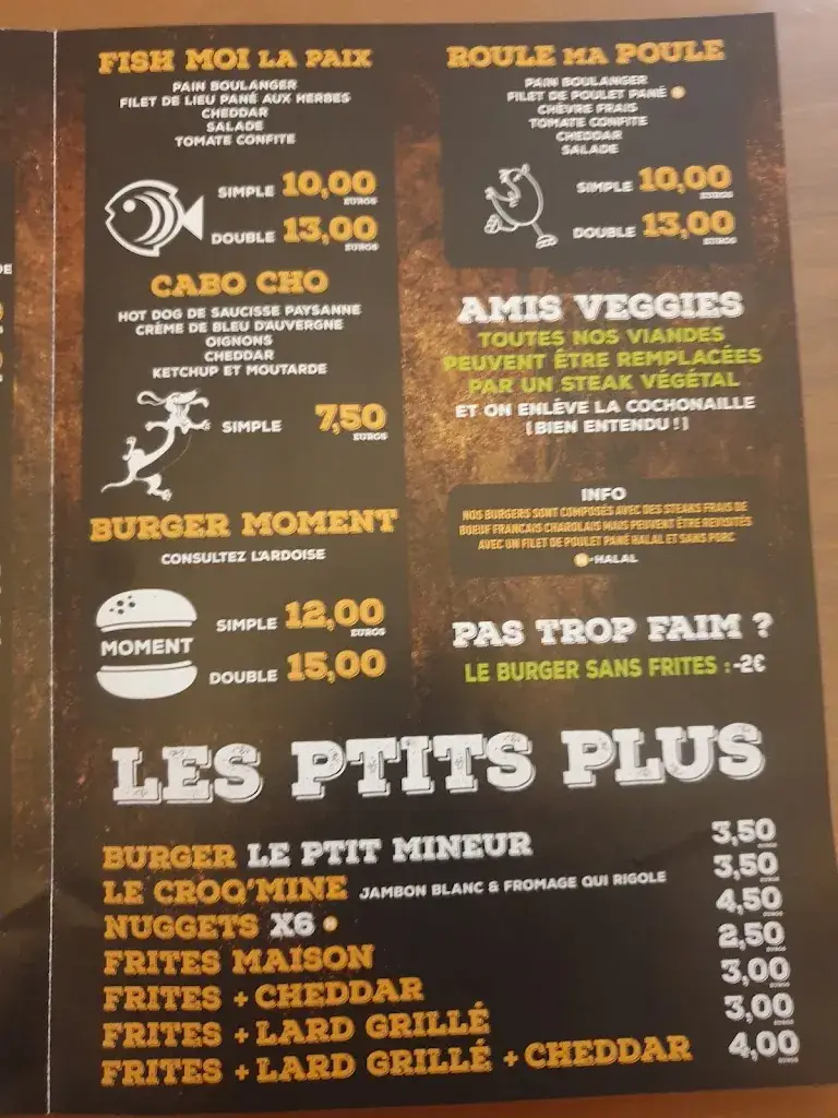 Menu_La Mine Burgers & bieres FIRMINY_Firminy_immagine_4