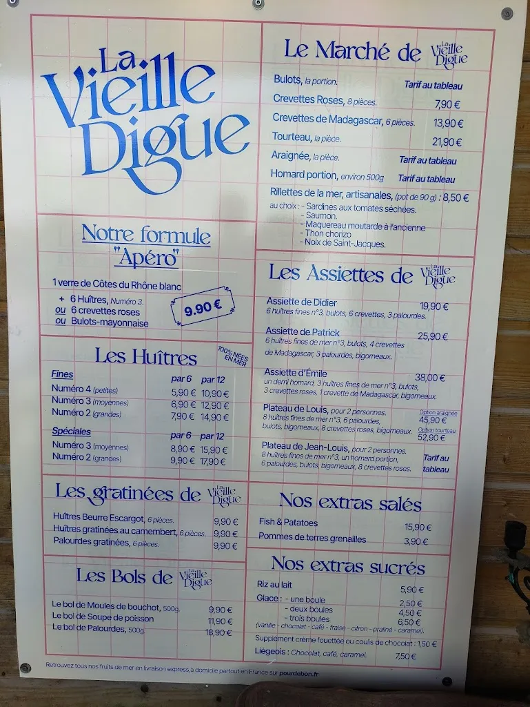 Menu_La Vieille Digue_Blainville-sur-Mer_immagine_2