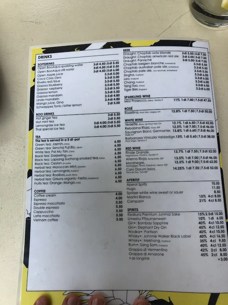 Menu_Restaurant Boo Messeplatz_Basel_image_2