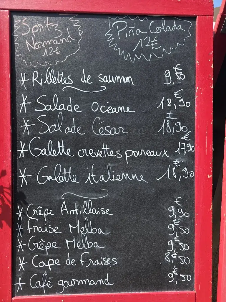 Menü_Le Bistrot Blonvillais_Blonville-sur-Mer_Bild_1