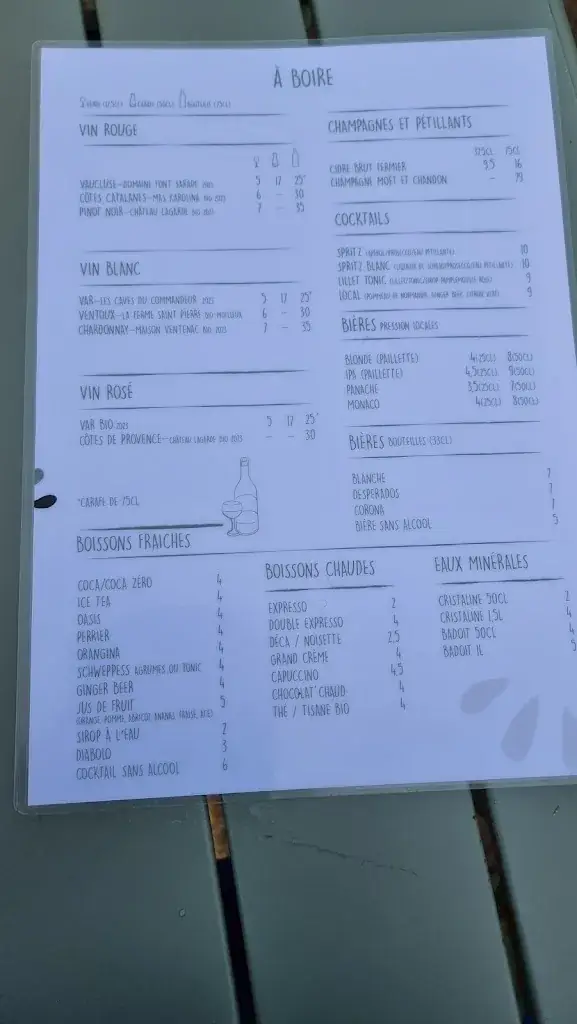 Menu_LITTLE MANJO LA PLAGE_Villers-sur-Mer_image_4