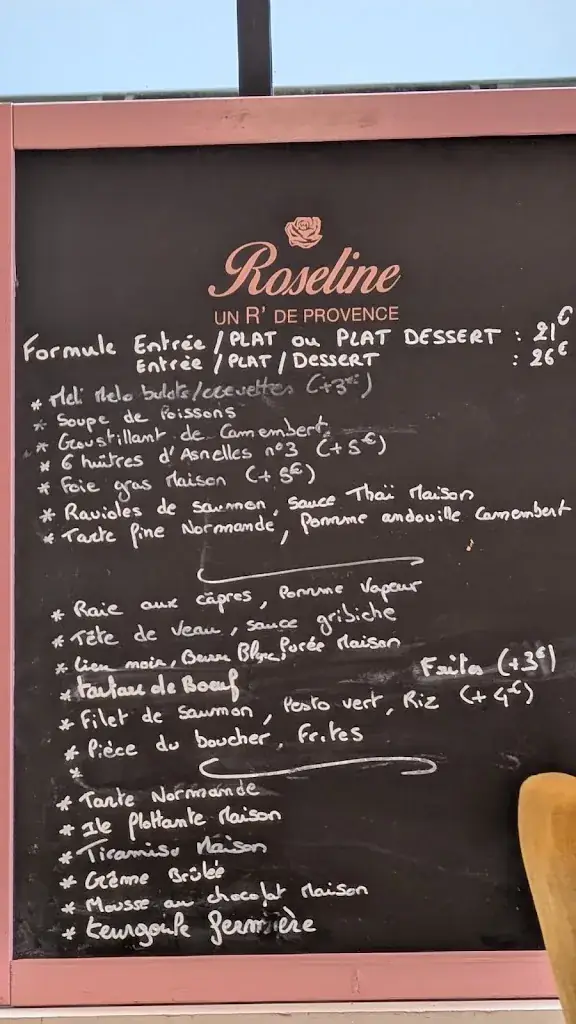 Menu_La bonne table_Villers-sur-Mer_image_1