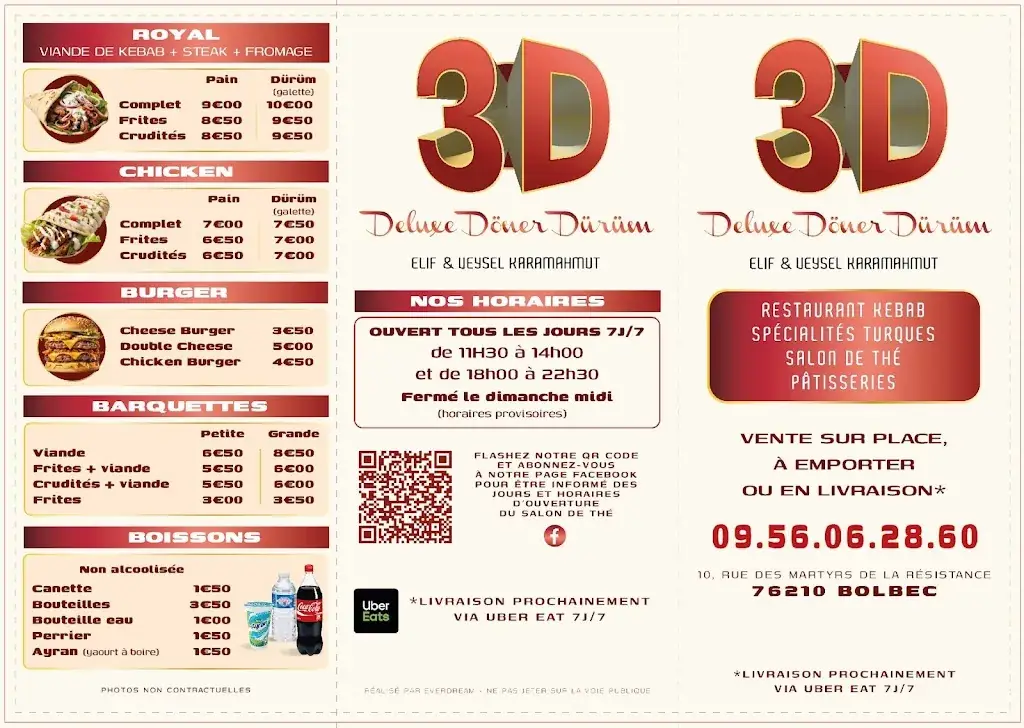 Menu_3D Deluxe Doner Durum_Bolbec_image_2